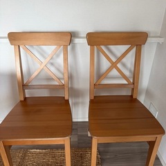 ダイニングテーブル(折りたたみ可)椅子SETの画像