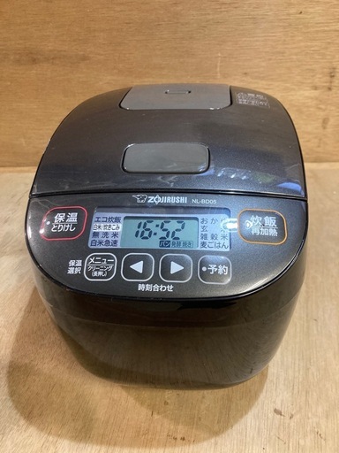 極美品　象印 NL-BD05 炊飯器 ブラック 23年購入