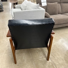 1人掛けソファー　カリモク    karimoku    Kチェア　406019    ブラックの画像