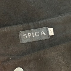 SPIGA スエード パネルデザイン ミニスカート Sの画像