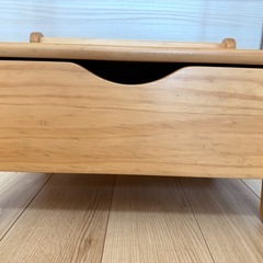 子供　ハンガーラック　引き出し付きの画像