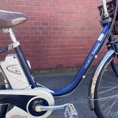 Panasonic 電動アシスト自転車 シティタイプ ネイビーの画像