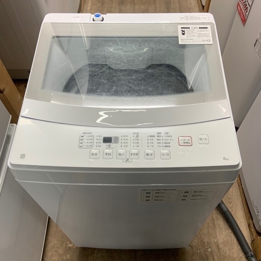2021年製　ニトリ　6Kg 洗濯機　NTR60