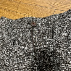 KUMIKYOKU 組曲ショートパンツ　ブラウン　ウール　絹の画像