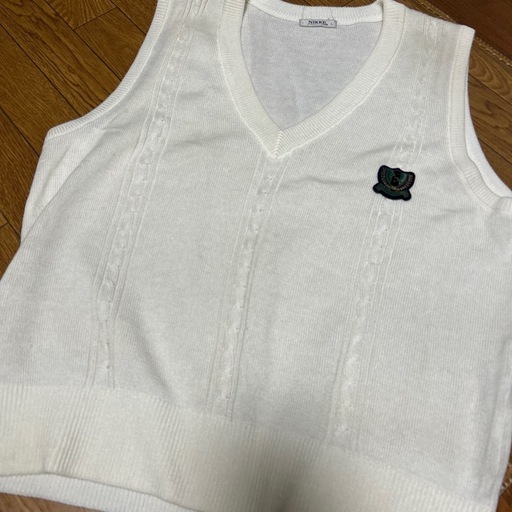 錦城高校　夏ベスト　男性制服