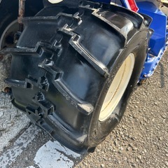 イセキ　2条刈り　バインダー　5馬力　刈幅約570mm 刈取 稲刈り　掛け干し 結束 田んぼ　稲作　ガソリン　宮崎　簡易始動動画ありの画像