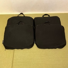 H.B コンセプト ゲルクッション ダークグレー釣りに⭐︎美品4個セットの画像