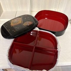 【新品】重箱　おせち　手巻き寿司の画像