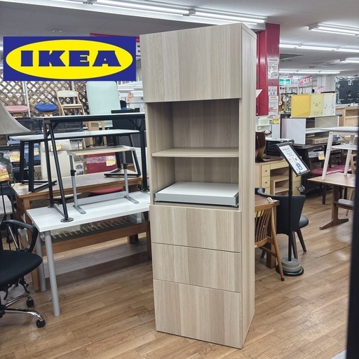 【?買取市場 柴田店】 I418 ? IKEA キッチンボード ⭐ クリーニング済