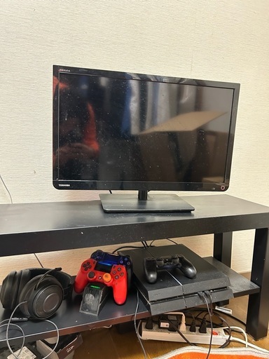 ps4、テレビ、ヘッドホン、テレビ台譲ります