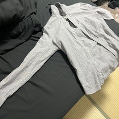 カッターシャツグレーの画像