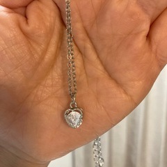 ハート型　新品ネックレスの画像