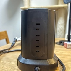 Amazonベーシック 八角形 電源タップタワー  の画像