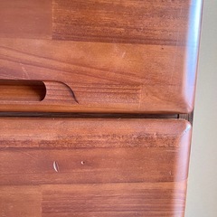 木製洋タンスの画像