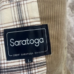 ジャケット Lサイズ カーキ 春服　アメカジ　大学生の画像