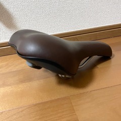 YAMAHA PAS CITY-V 純正 ブラウン サドル 電動アシスト自転車 VELO ベロ製の画像