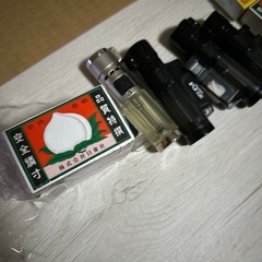 セット売り マッチ 自動開閉 ターボライターの画像