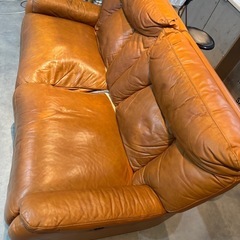 電動リクライニングソファー　動作確認の画像