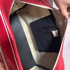 アシックス スポーツバック 赤の画像