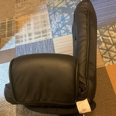 レバー式低反発肘付回転座椅子 JZ-77（BLACK）の画像