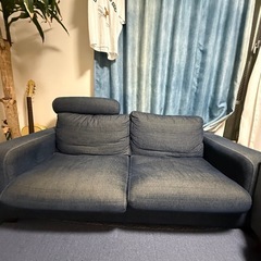 デニムソファの画像