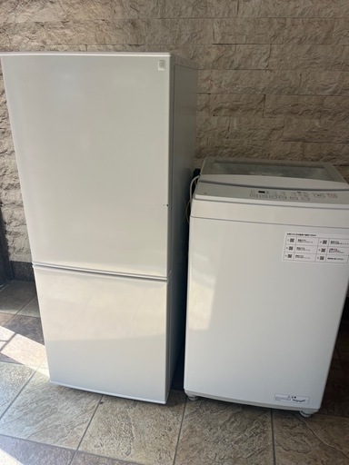 福岡市配送設置無料　冷蔵庫、洗濯機セット