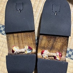 浴衣　大人　下駄　げた　新品未使用の画像