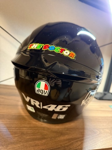 AGV K1S ブラックS アジアンフィット ロッシレプリカデカールチューン