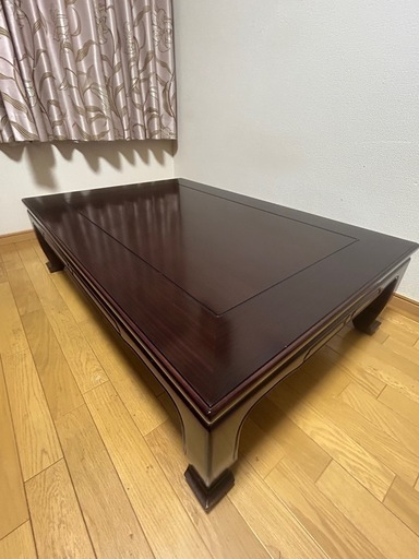 カリモク karimoku 座卓 ローテーブル 121cm 木製 和風テーブル