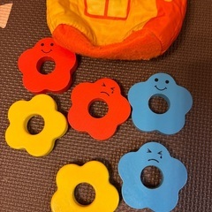 ベネッセ　Benesse こどもちゃれんじ　ガラガラ　フラワーの画像