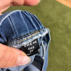 デニムジャンパースカート120の画像