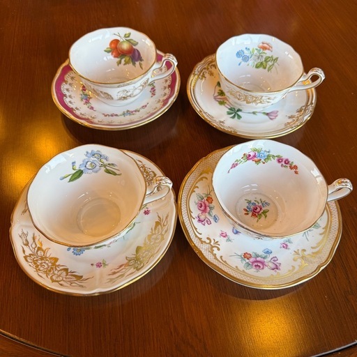 廃盤品 Spode スポード Stafford Flowers カップ&ソーサー