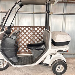 ⭐︎ジャイロキャノピー⭐︎ミニカー⭐︎バッテリー新品⭐︎セル始動⭐︎埼玉県より配送可能⭐︎の画像