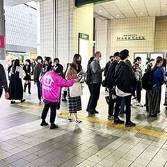 全国主要都市駅前ポスティング、サンプリングスタッフ募集の画像