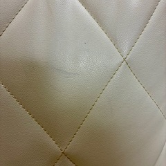 LOWYA 3人掛けカウチソファ 白 おしゃれソファ 幅172cmの画像