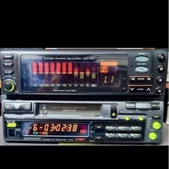Kenwood KRC-X727 KGC-700 KDC-C106 （完品） グラフィックイコライザー 当時物の画像