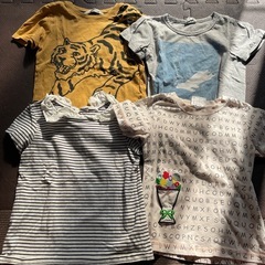 ベビー服　キッズ服　100 女の子　保育園　半袖の画像