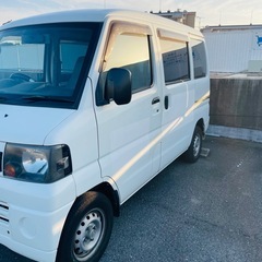 車検令和10/2 日産　クリッパーバン　軽四軽バン　エブリィハイゼットの画像