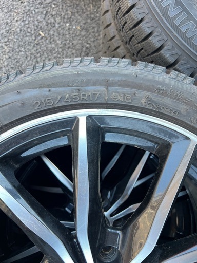 215/45R17,NANKANG,2024年,アルミホイル4本セット