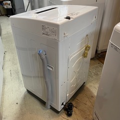 アイリスオーヤマ 4.5kg簡易乾燥付洗濯機 IWA-T451 2022年製 中古の画像