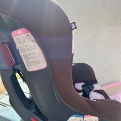 JOIE チャイルドシート　チルト ブラウン ピンクの画像