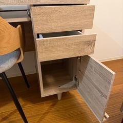 【美品】デスク&チェアセット 4,000円 引き取り限定の画像