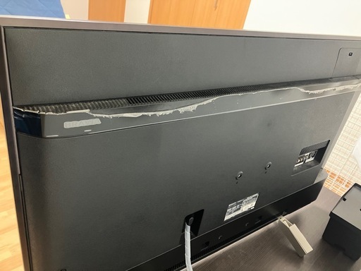SONY 43インチ 4Kテレビ KJ-43X8500F リモコン付き 動作正常