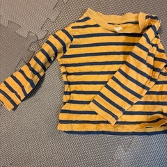 ボーダー長袖　サイズ80 の画像