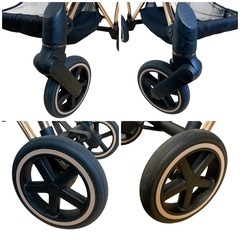 サイベックス　ミオス　JP3 ローズゴールド　ブラック　2023年製　cybex miosの画像