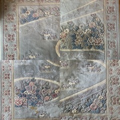 大判6畳〜 超高級品 手織り 中国　段通 絨毯 ラグ カーペット ウール 手織  の画像