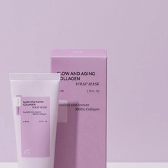 ビーガンイフェクトの「スロー＆エイジング コラーゲンラップマスク」 80mlの画像