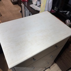 ニトリ　チェスト　剥がれあり　の画像