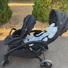 【美品】★二人乗りベビーカー★お値下げ可★Joie ジョイー　エヴァライトデュオ　カトージの画像