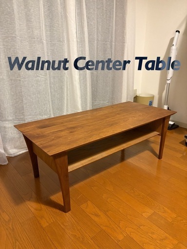 vintage walnut center table ジャパンヴィンテージ